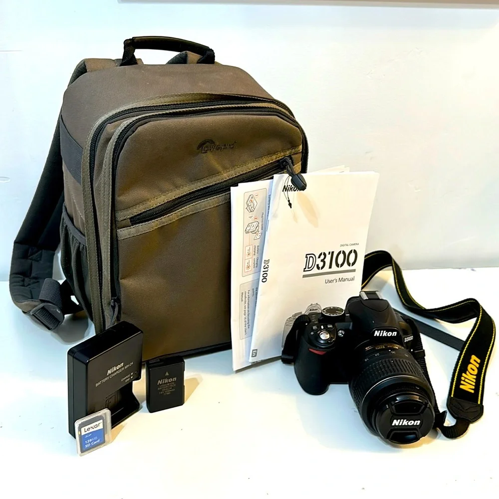 Nikon D3100 14.2MP Digital SLR Camera - VR 18-55mm Lens